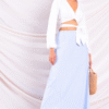 BLUE MAXI SKIRT