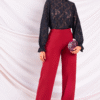 LACE PUFF SLEEVE TOP